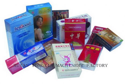 Tobacco / Cigarette Box Wrapping Packing Machine Btb-300A